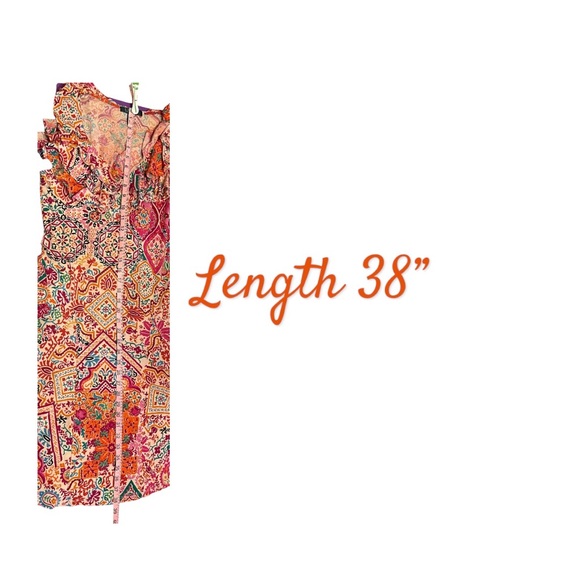 Vintage 90s Y2K Ralph Lauren Sleeveless A-line Dress Floral Paisley Medium. - Picture 10 of 12